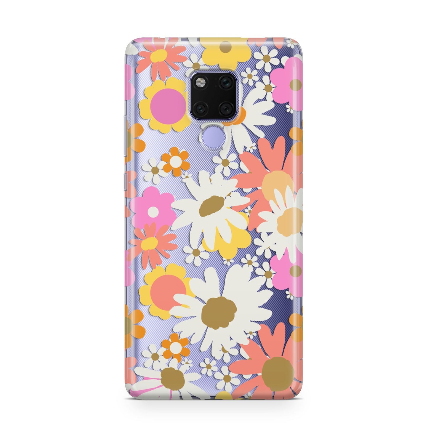 Seventies Floral Huawei Mate 20X Phone Case