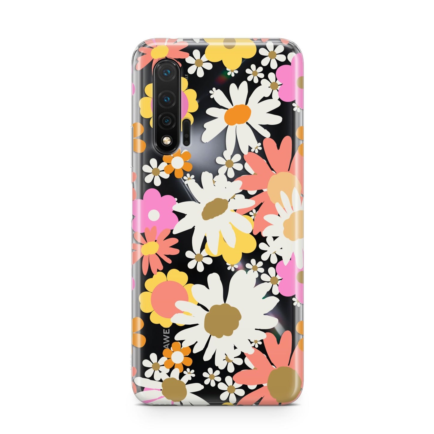 Seventies Floral Huawei Nova 6 Phone Case