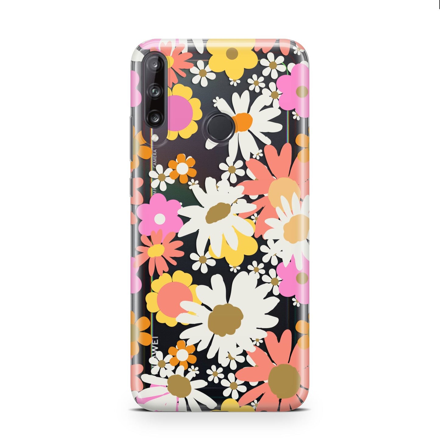Seventies Floral Huawei P40 Lite E Phone Case