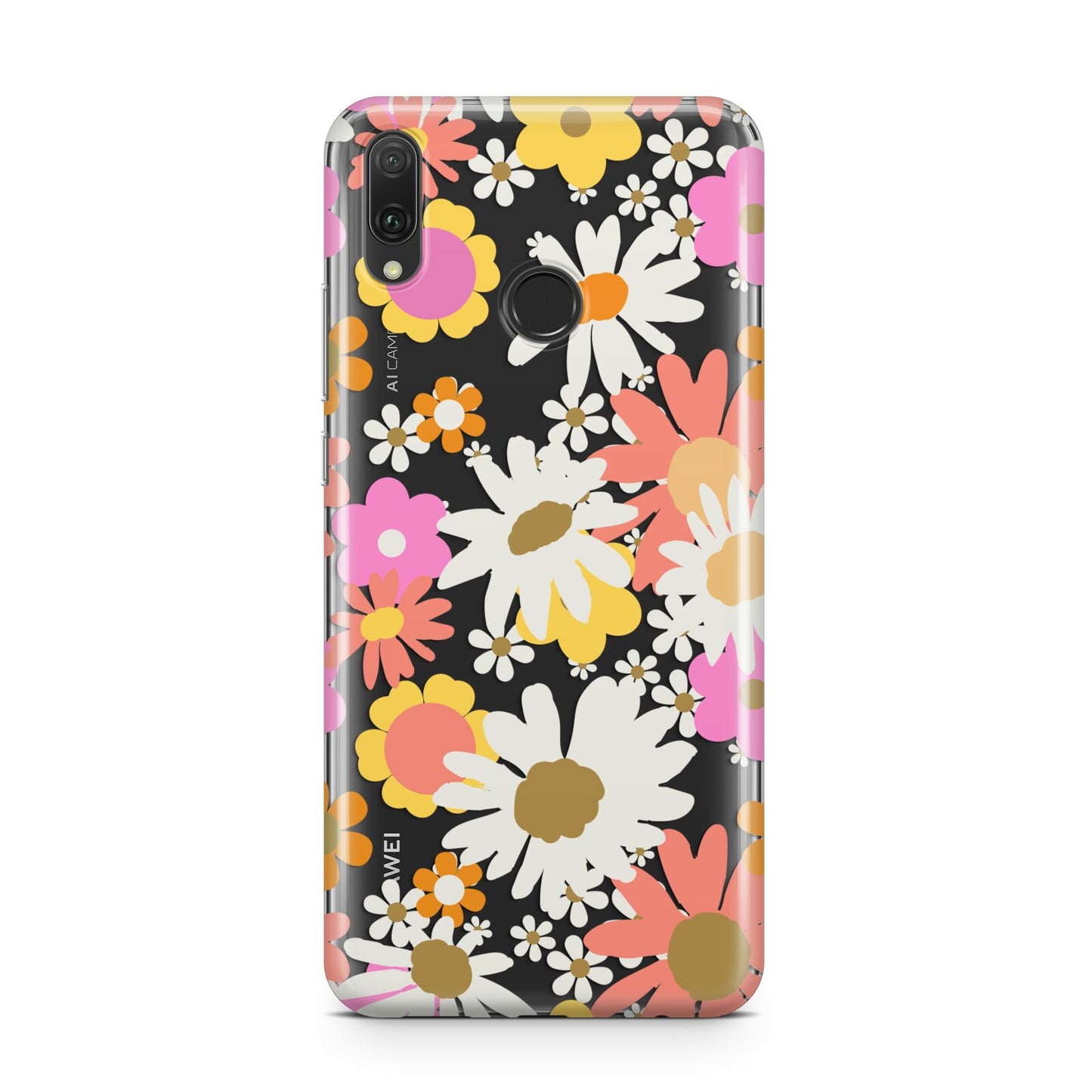 Seventies Floral Huawei Y9 2019