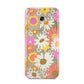 Seventies Floral Samsung Galaxy A5 2017 Case on gold phone