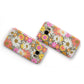 Seventies Floral Samsung Galaxy Case Flat Overview