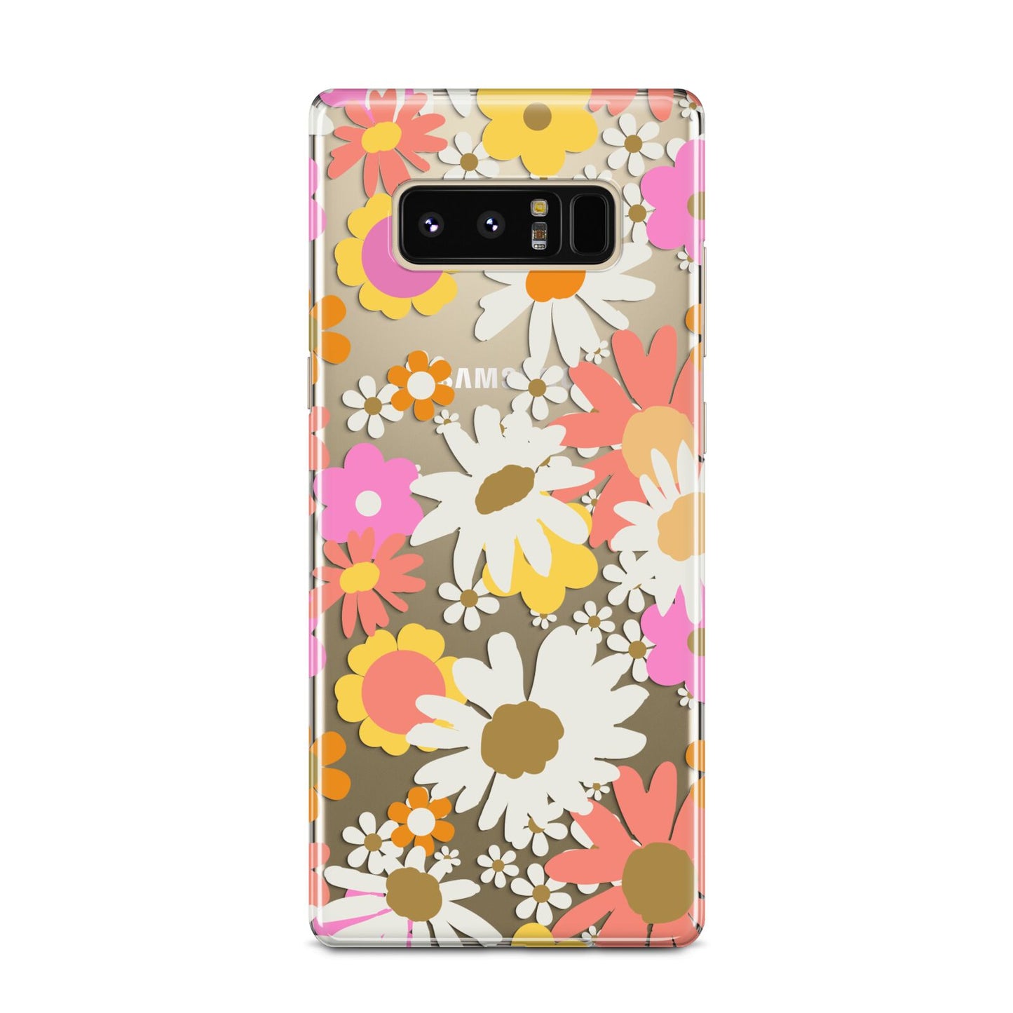 Seventies Floral Samsung Galaxy Note 8 Case