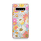 Seventies Floral Samsung Galaxy S10 Plus Case