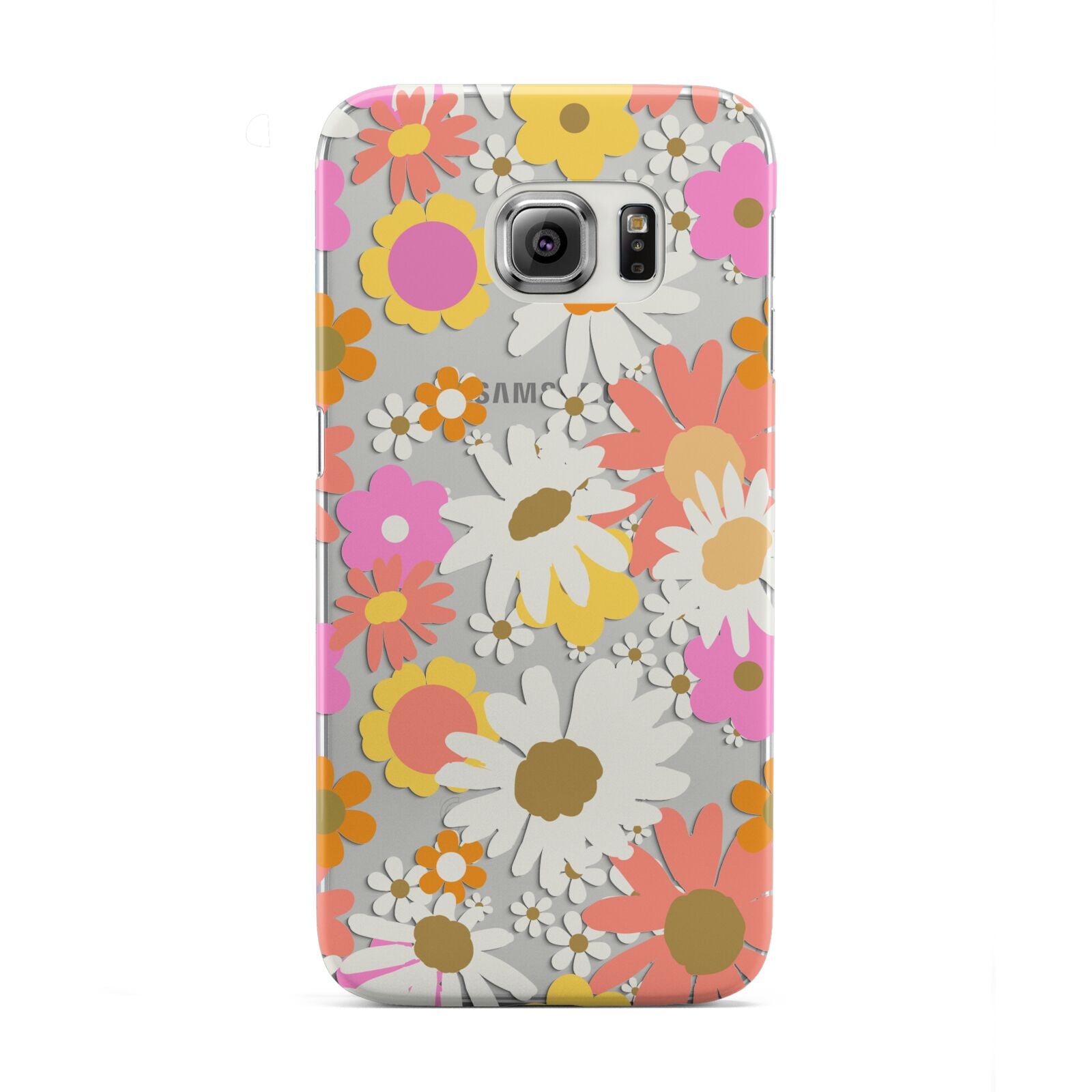 Seventies Floral Samsung Galaxy S6 Edge Case