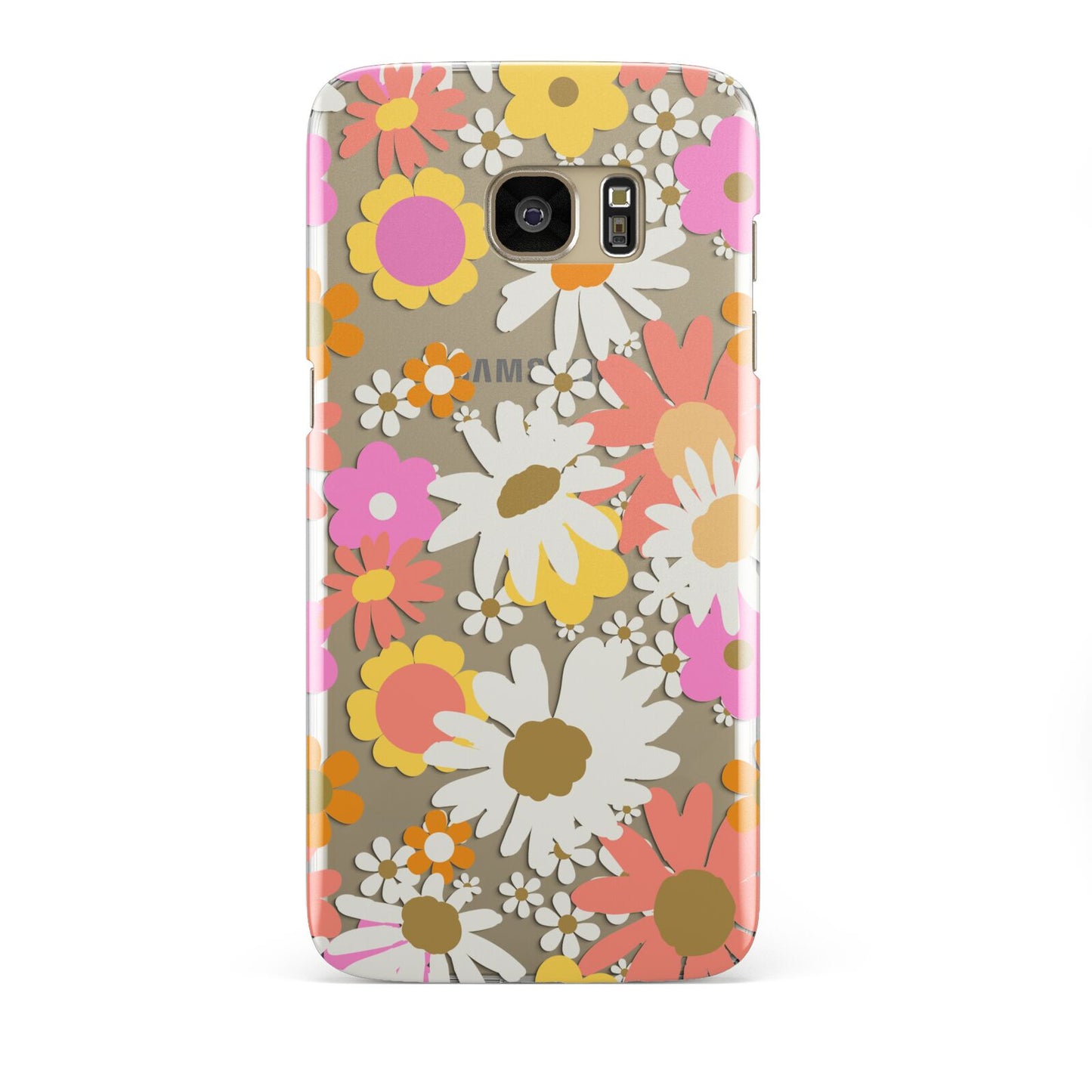 Seventies Floral Samsung Galaxy S7 Edge Case