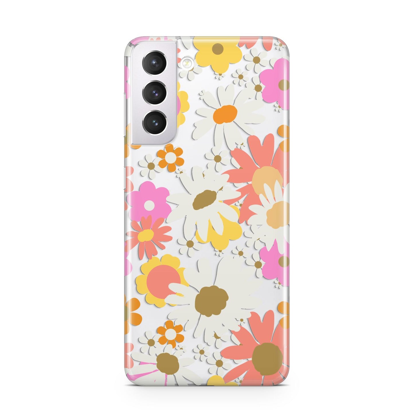 Seventies Floral Samsung S21 Case