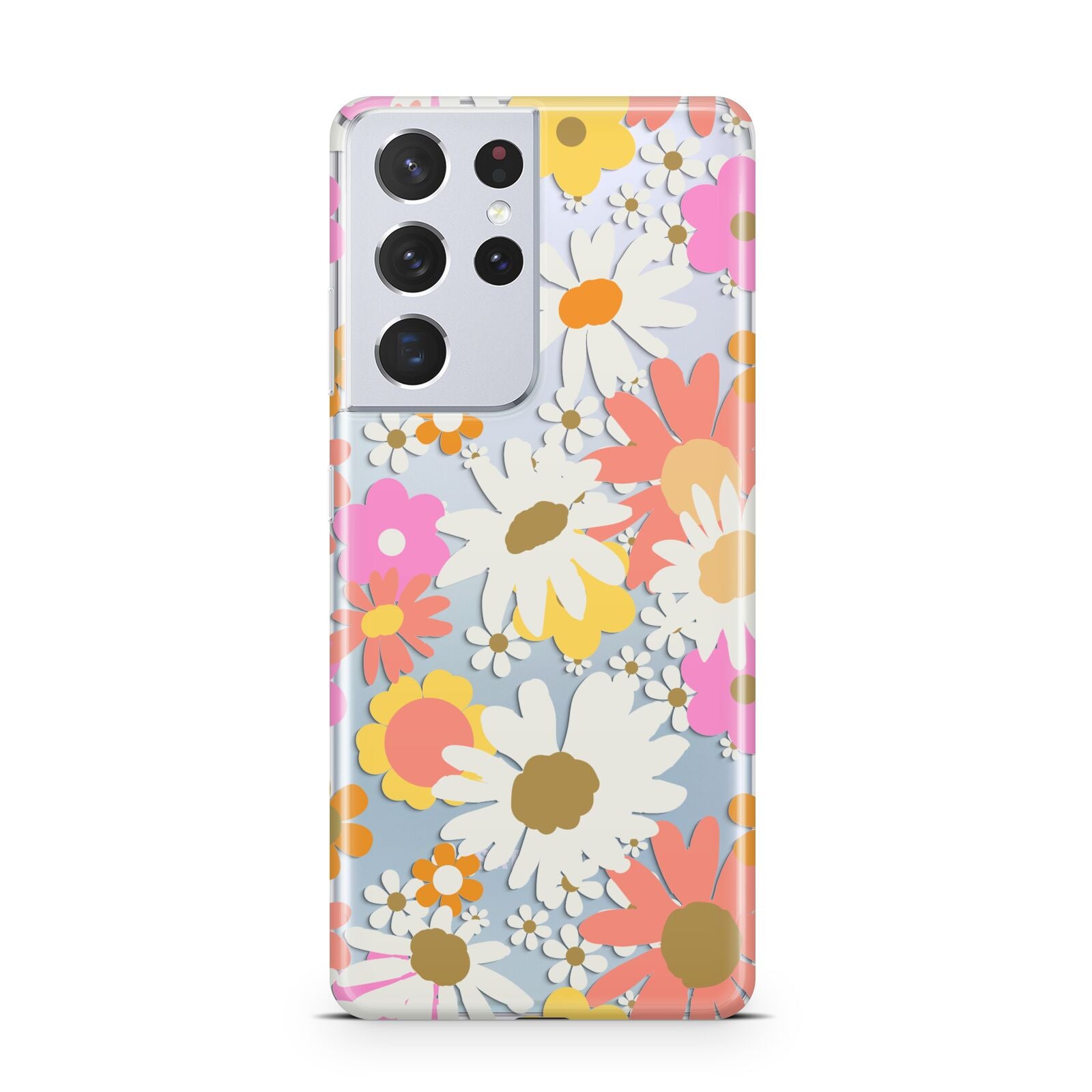 Seventies Floral Samsung S21 Ultra Case