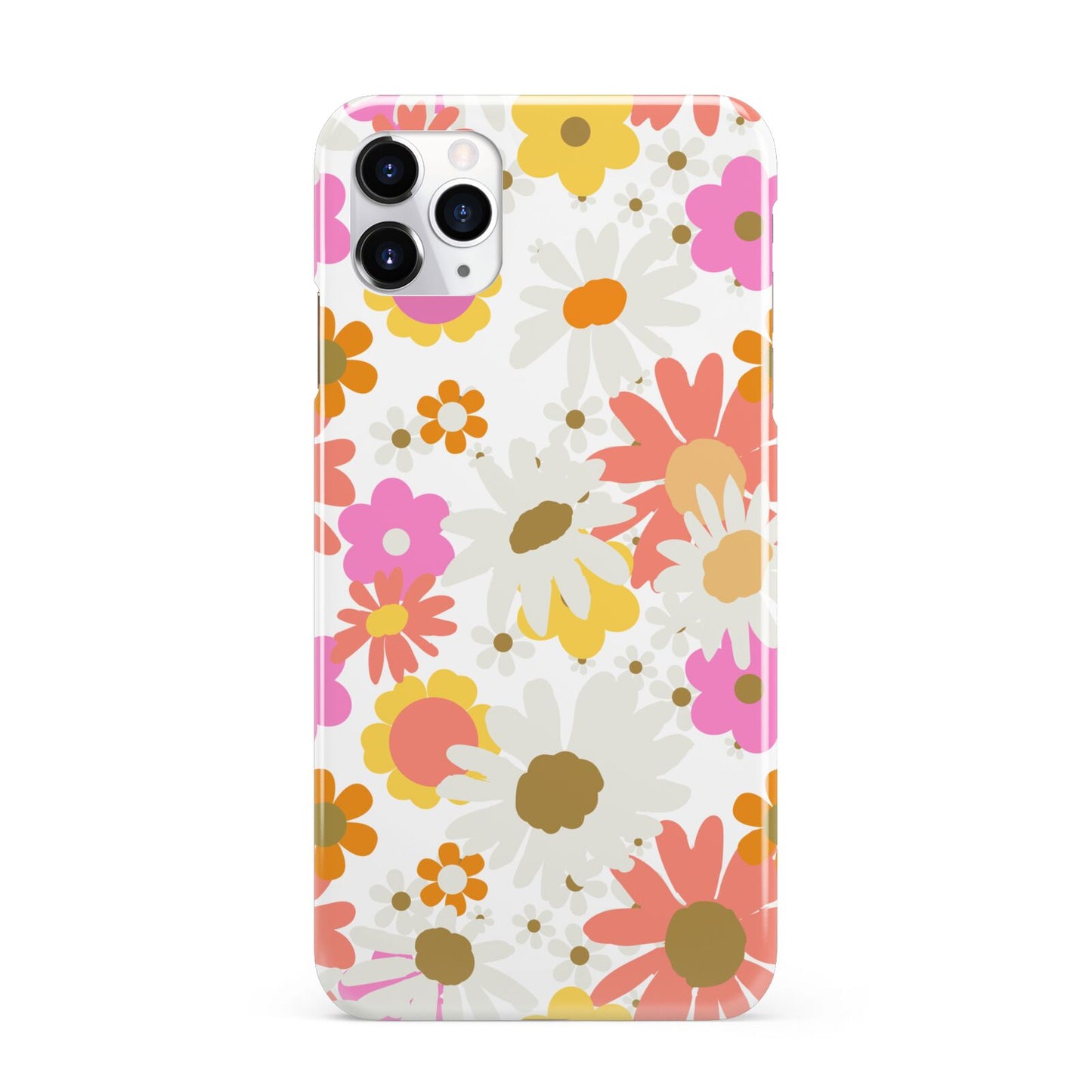 Seventies Floral iPhone 11 Pro Max 3D Snap Case