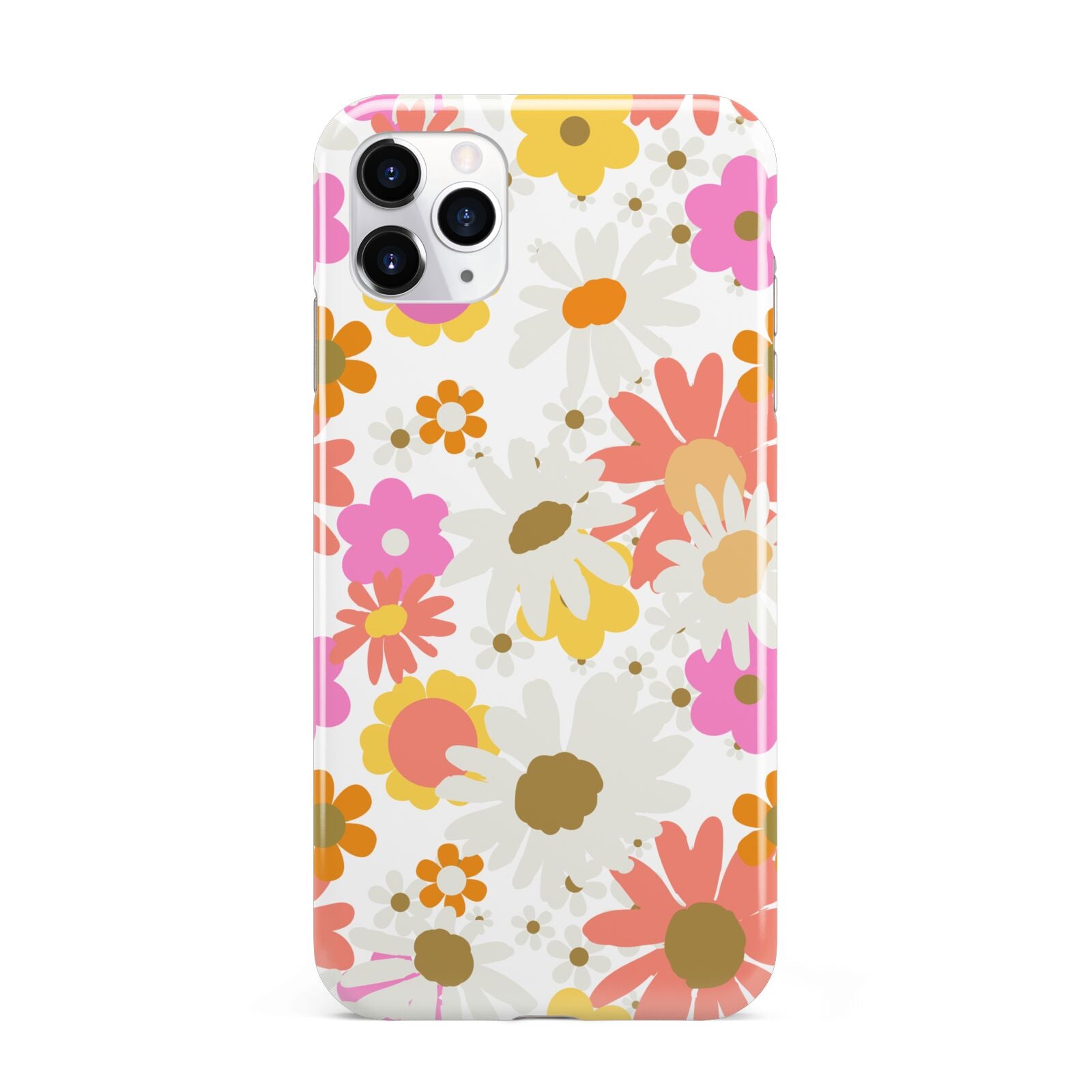 Seventies Floral iPhone 11 Pro Max 3D Tough Case