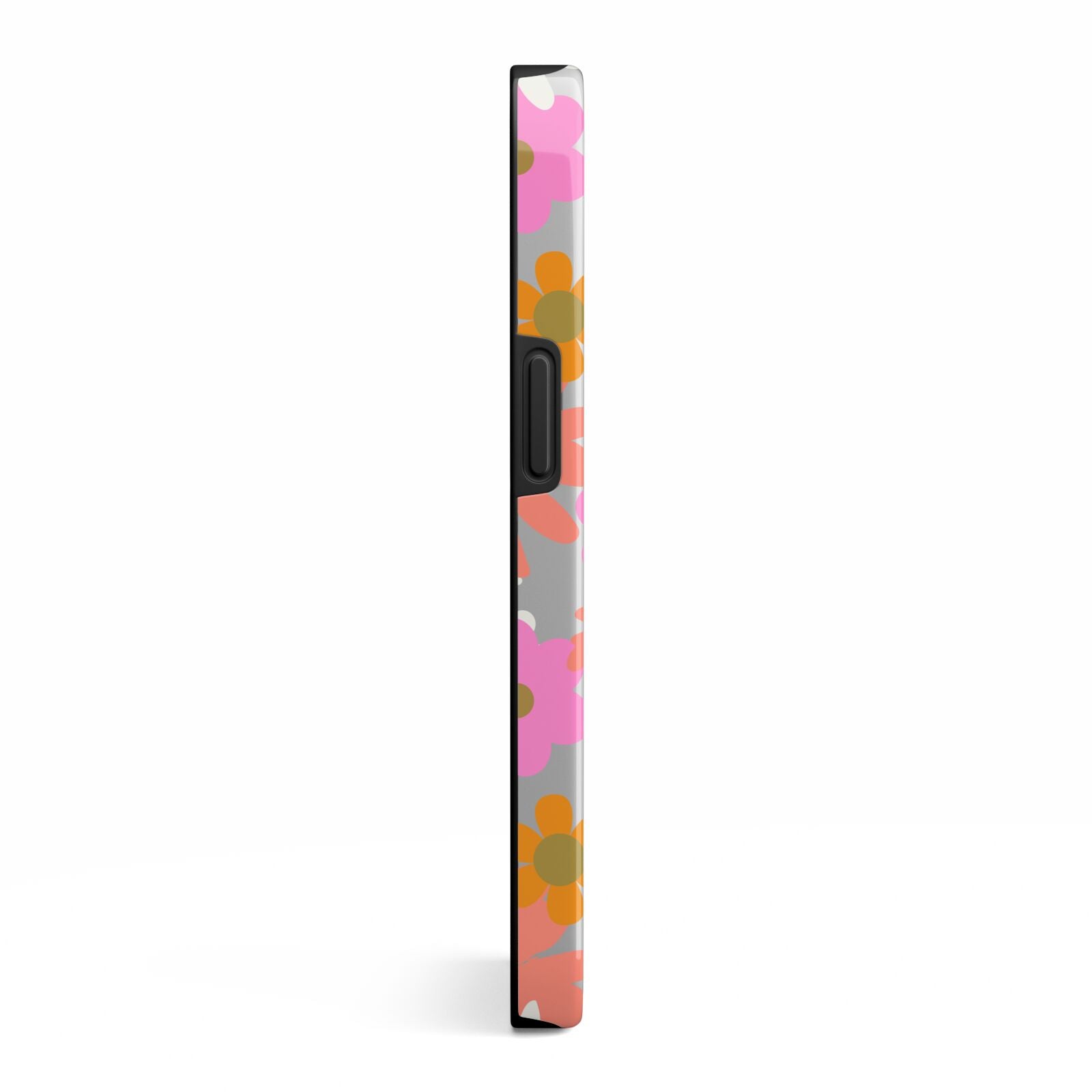 Seventies Floral iPhone 13 Side Image 3D Tough Case