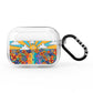 Seventies Groovy Retro AirPods Pro Clear Case