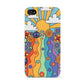 Seventies Groovy Retro Apple iPhone 4s Case