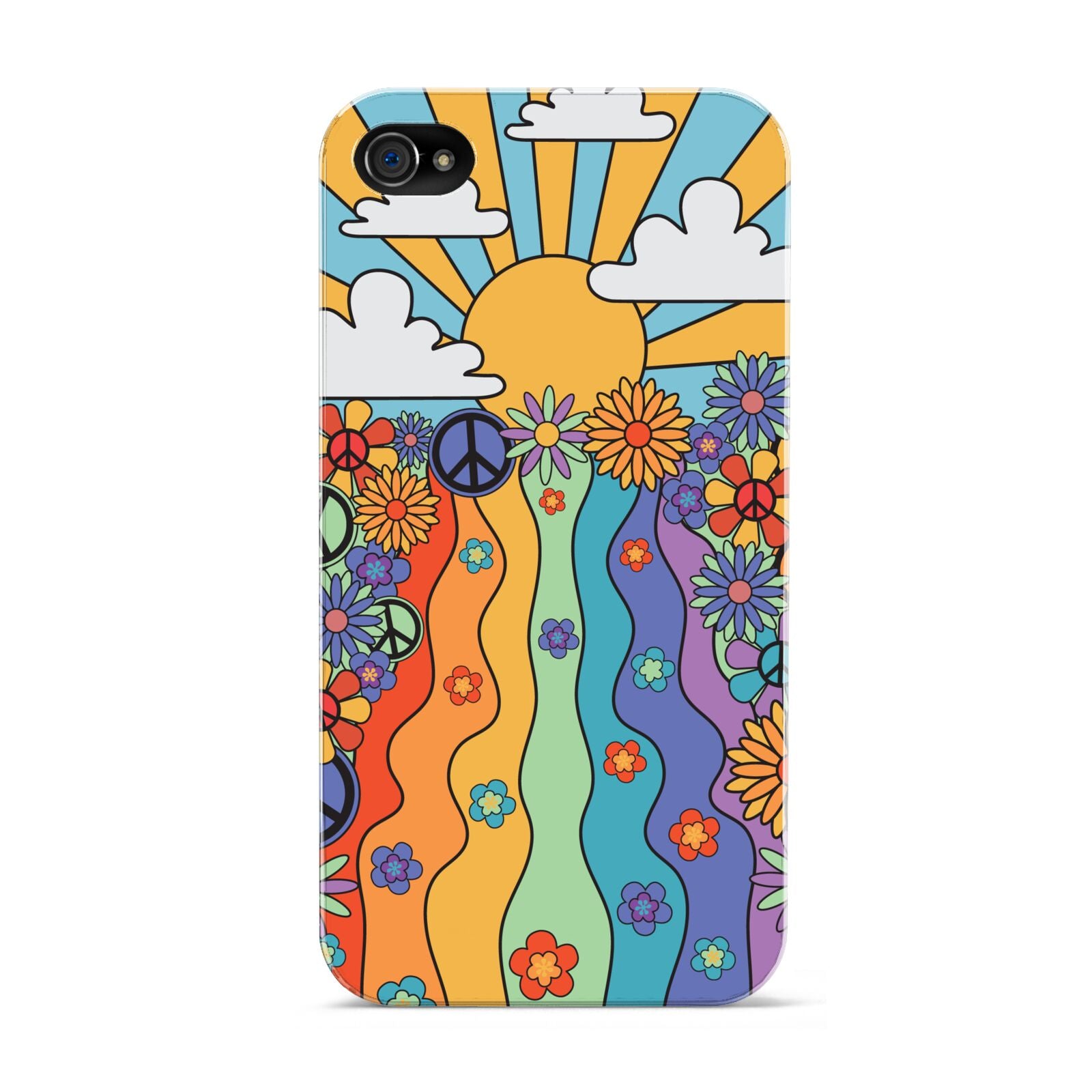 Seventies Groovy Retro Apple iPhone 4s Case