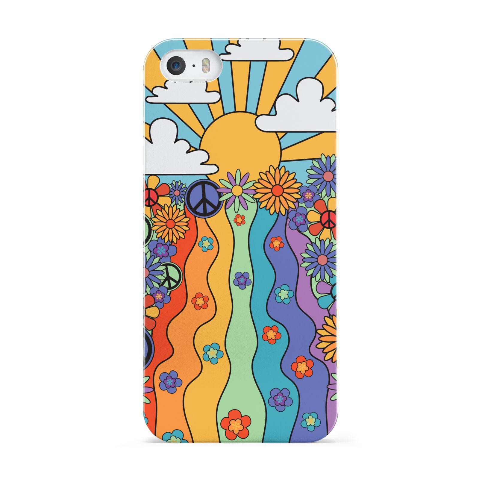 Seventies Groovy Retro Apple iPhone 5 Case