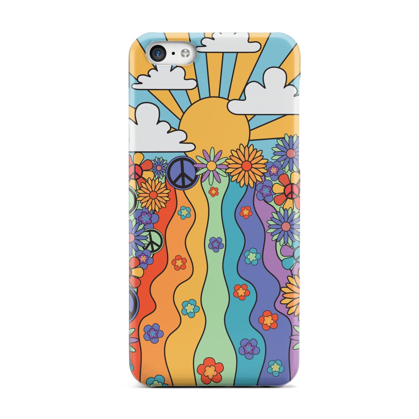 Seventies Groovy Retro Apple iPhone 5c Case