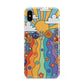 Seventies Groovy Retro Apple iPhone Xs Max 3D Tough Case