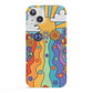 Seventies Groovy Retro iPhone 13 Full Wrap 3D Snap Case