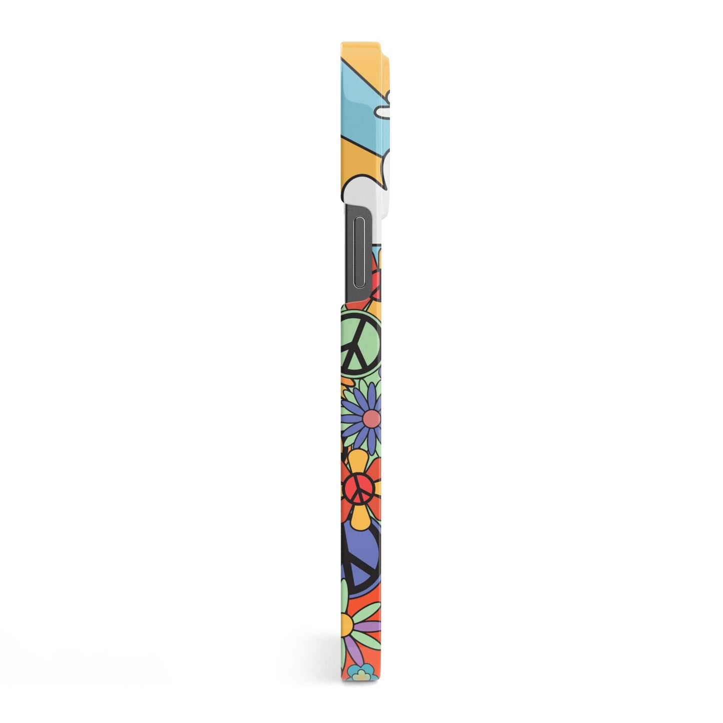Seventies Groovy Retro iPhone 13 Pro Max Side Image 3D Snap Case
