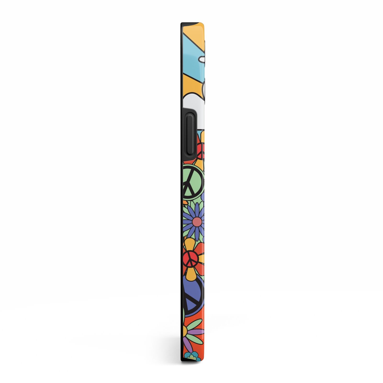 Seventies Groovy Retro iPhone 13 Pro Max Side Image 3D Tough Case