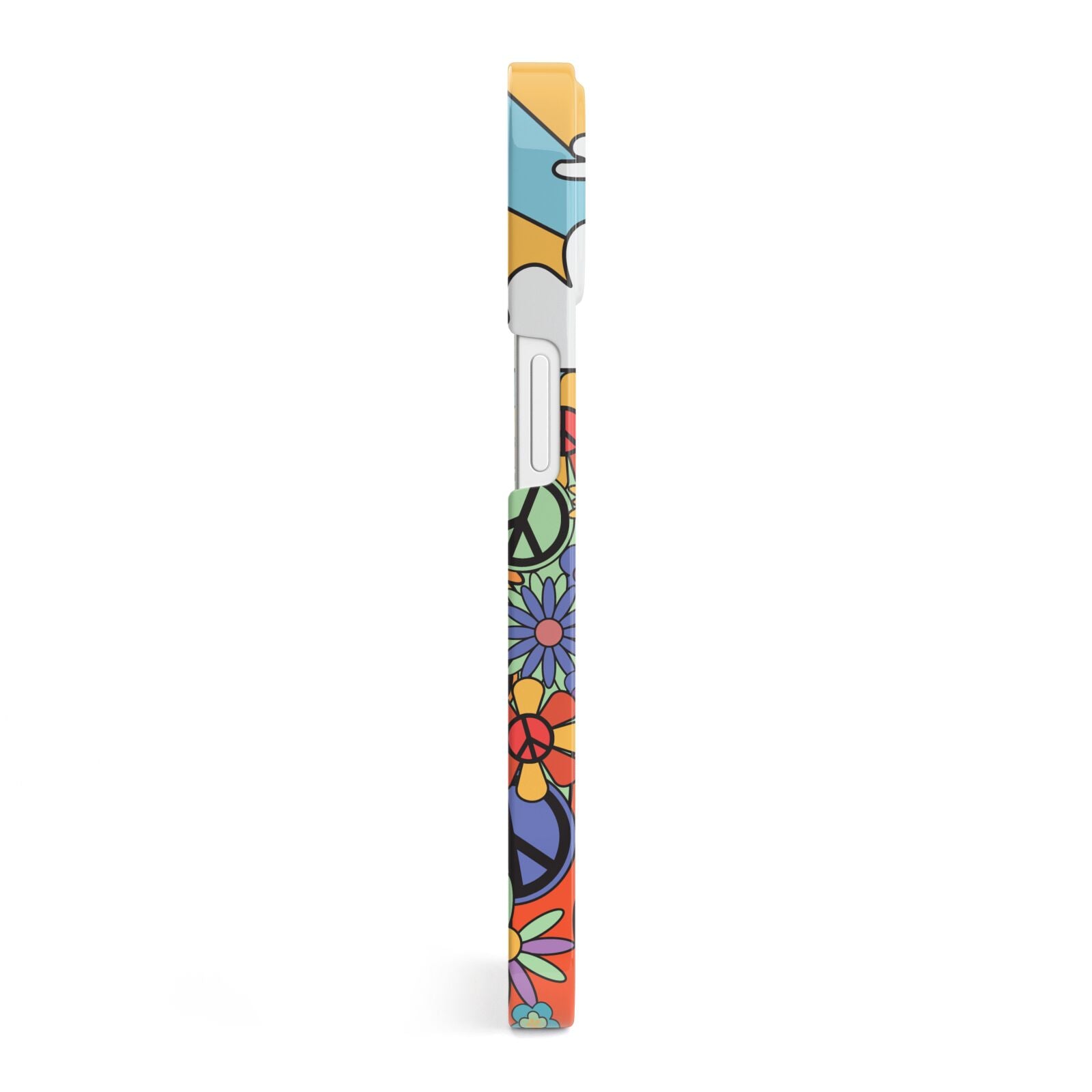 Seventies Groovy Retro iPhone 13 Side Image 3D Snap Case