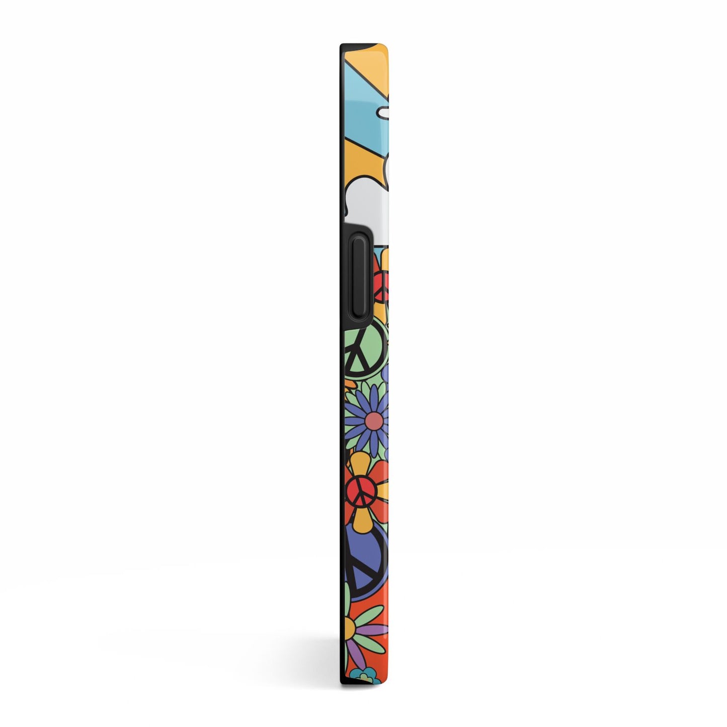 Seventies Groovy Retro iPhone 13 Side Image 3D Tough Case