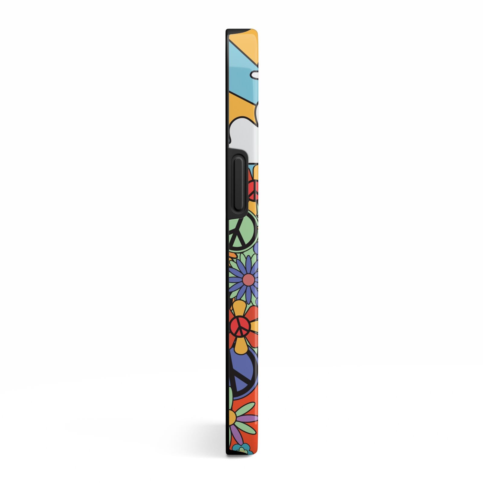 Seventies Groovy Retro iPhone 13 Side Image 3D Tough Case