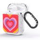 Seventies Heart AirPods Glitter Case Side Image