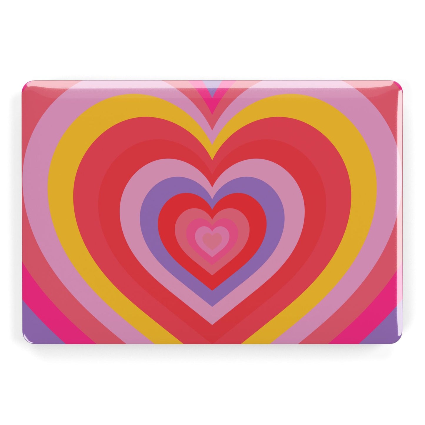 Seventies Heart Apple MacBook Case