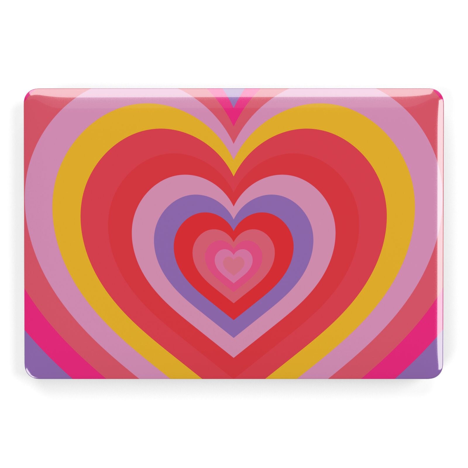 Seventies Heart Apple MacBook Case