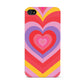 Seventies Heart Apple iPhone 4s Case