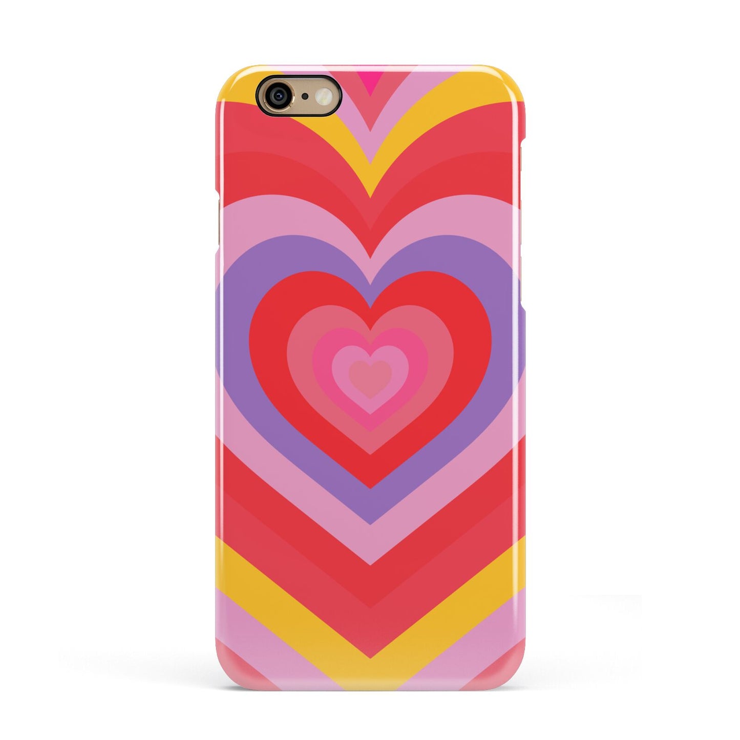 Seventies Heart Apple iPhone 6 3D Snap Case