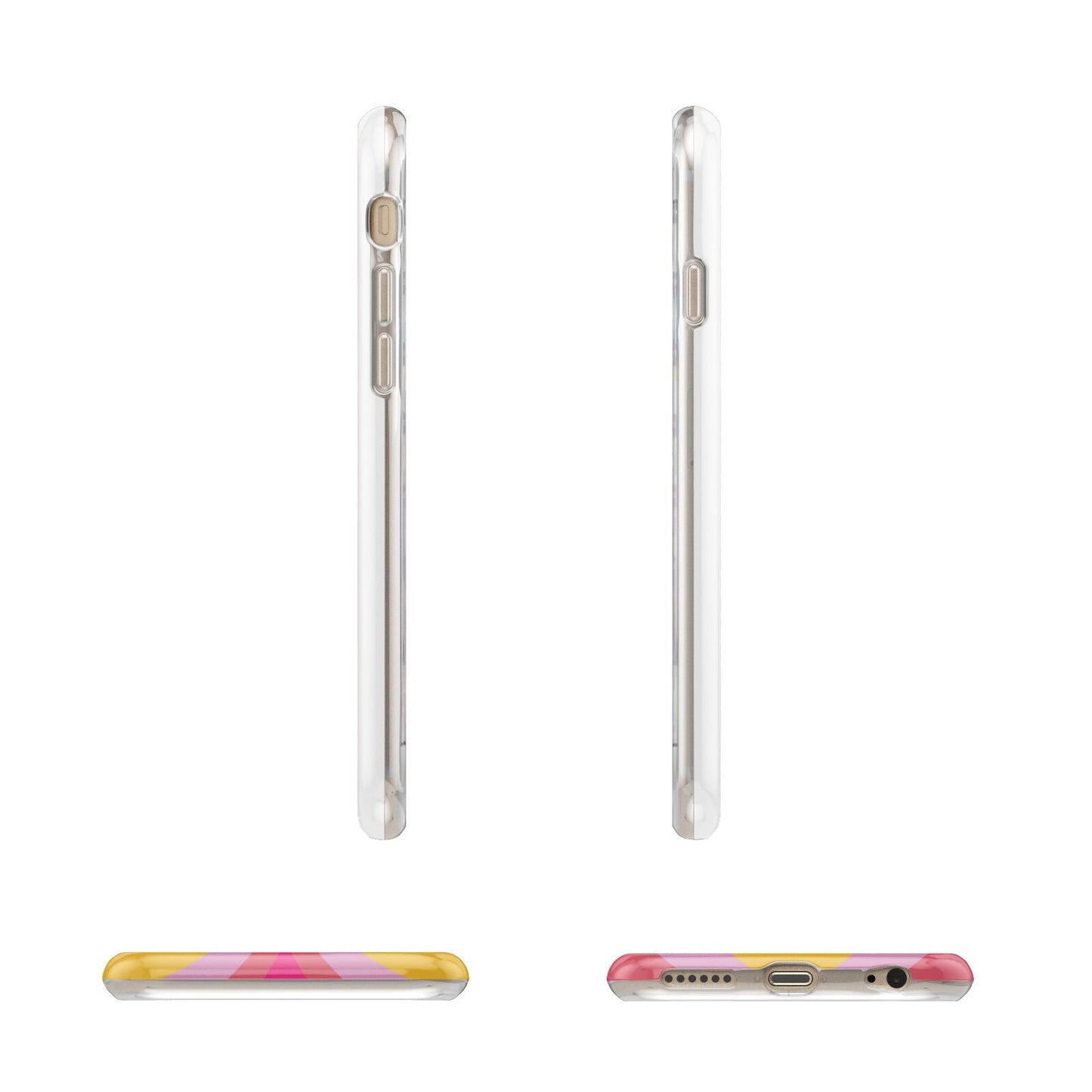 Seventies Heart Apple iPhone 6 3D Wrap Tough Case Alternative Image Angles