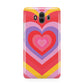 Seventies Heart Huawei Mate 10 Protective Phone Case