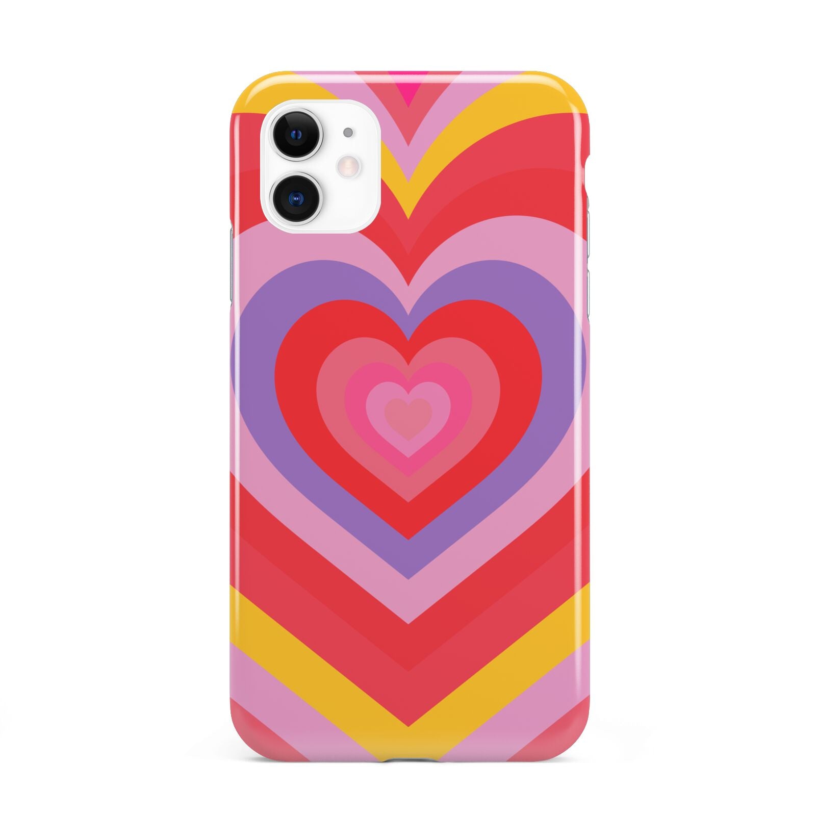 Seventies Heart iPhone 11 3D Tough Case