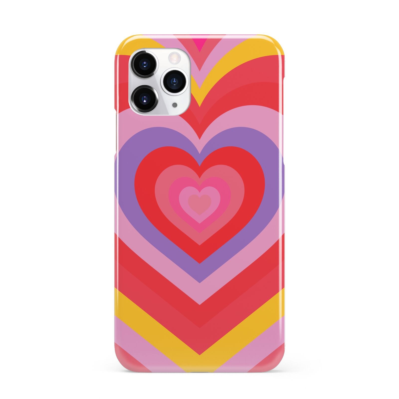 Seventies Heart iPhone 11 Pro 3D Snap Case