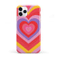 Seventies Heart iPhone 11 Pro 3D Tough Case