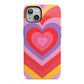 Seventies Heart iPhone 13 Full Wrap 3D Tough Case