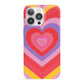 Seventies Heart iPhone 13 Pro Full Wrap 3D Snap Case