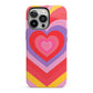Seventies Heart iPhone 13 Pro Full Wrap 3D Tough Case