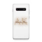 Shadow Initial Personalised Samsung Galaxy S10 Plus Case