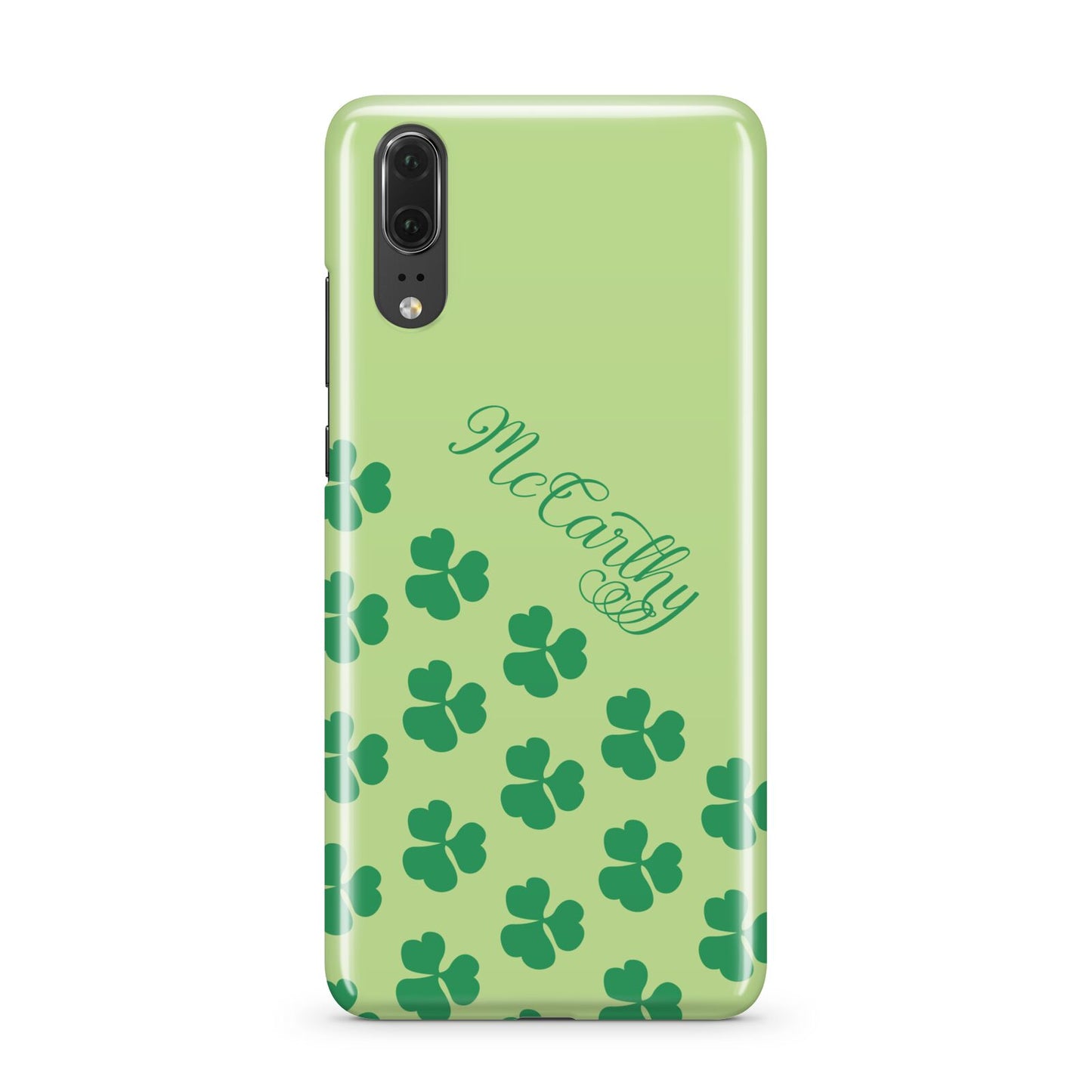 Shamrock Custom Name Huawei P20 Phone Case