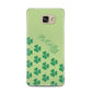 Shamrock Custom Name Samsung Galaxy A5 2016 Case on gold phone
