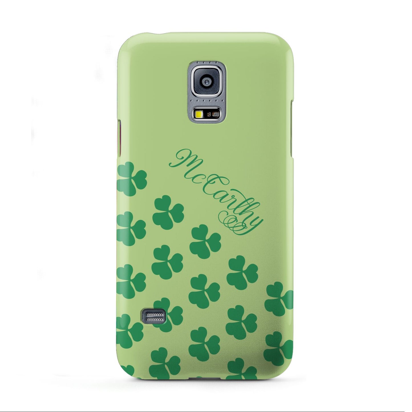Shamrock Custom Name Samsung Galaxy S5 Mini Case