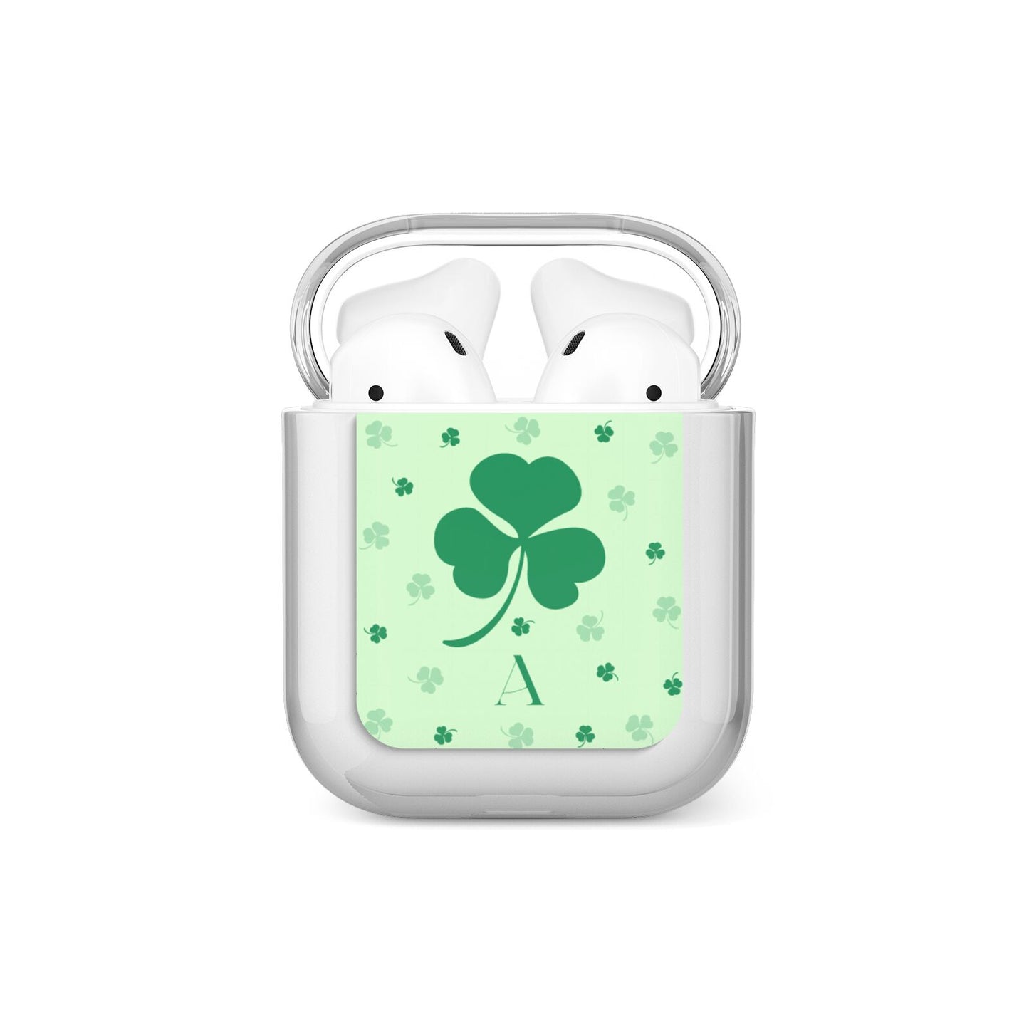 Shamrock Initial Personalised AirPods Case