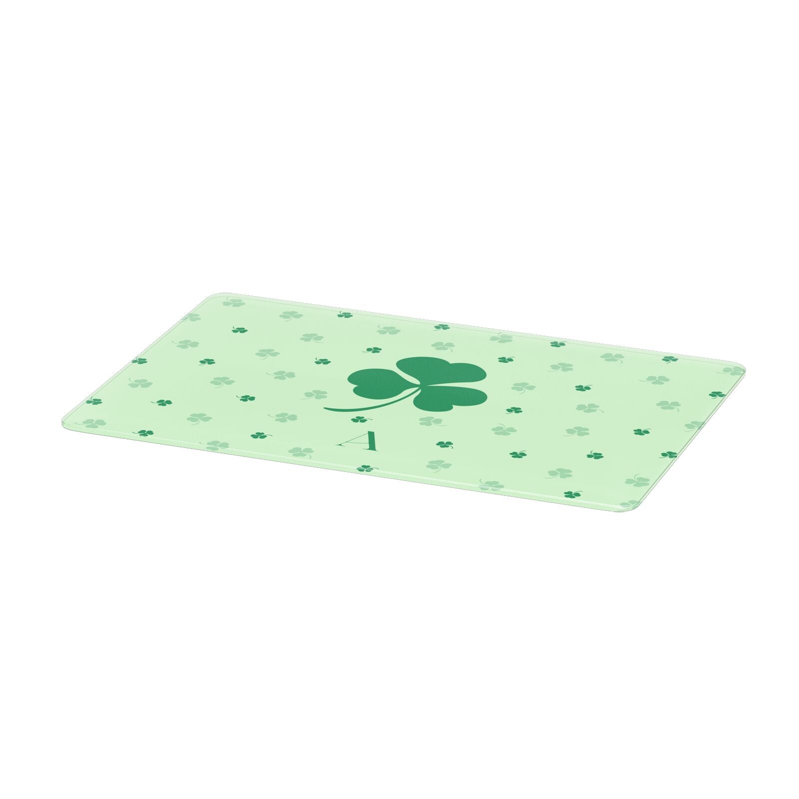 Shamrock Initial Personalised Apple MacBook Case Only