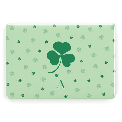Shamrock Initial Personalised Apple MacBook Case