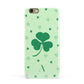 Shamrock Initial Personalised Apple iPhone 6 3D Snap Case