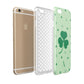 Shamrock Initial Personalised Apple iPhone 6 3D Tough Case Expanded view