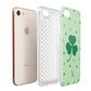 Shamrock Initial Personalised Apple iPhone 7 8 3D Tough Case Expanded View